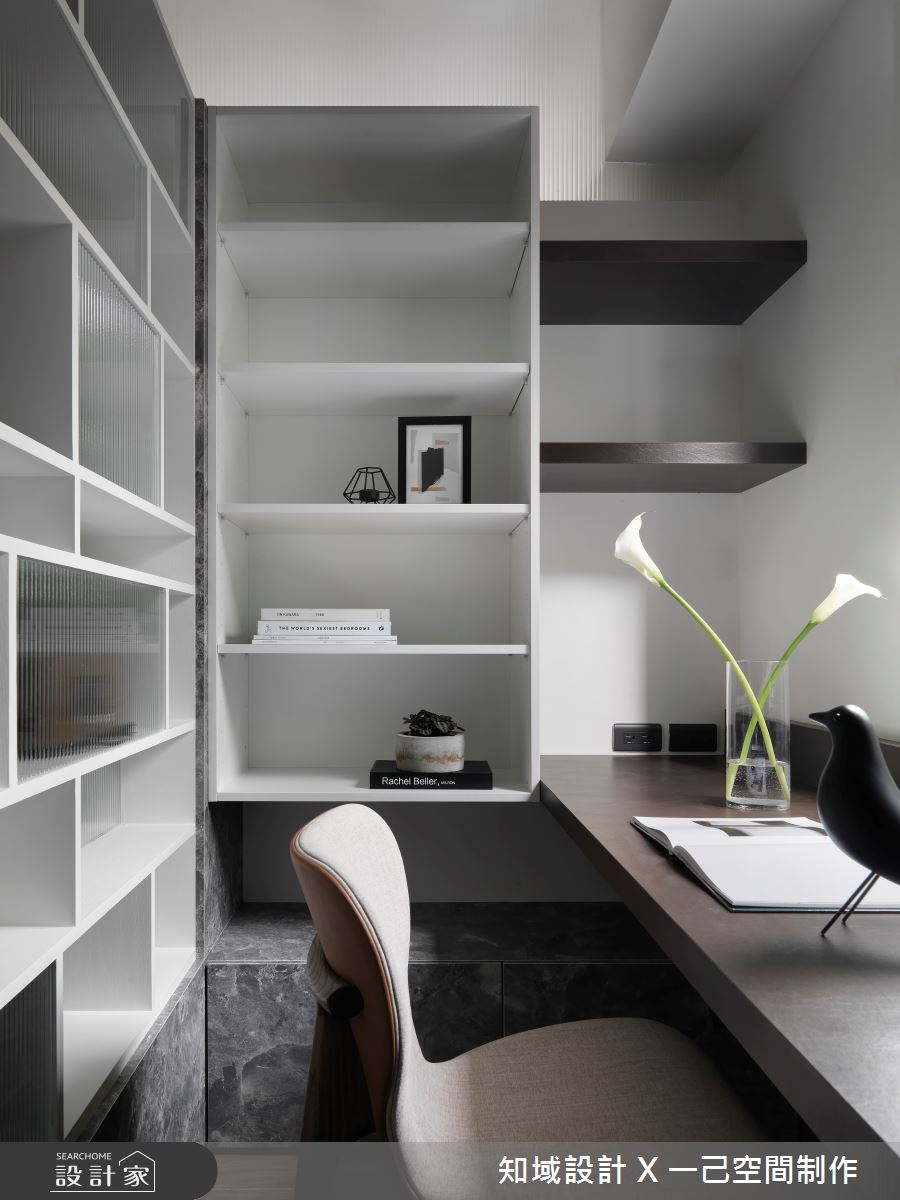10坪新成屋(5年以下)＿現代風書房案例圖片＿知域設計 X 一己空間制作＿一己_曼哈頓之14