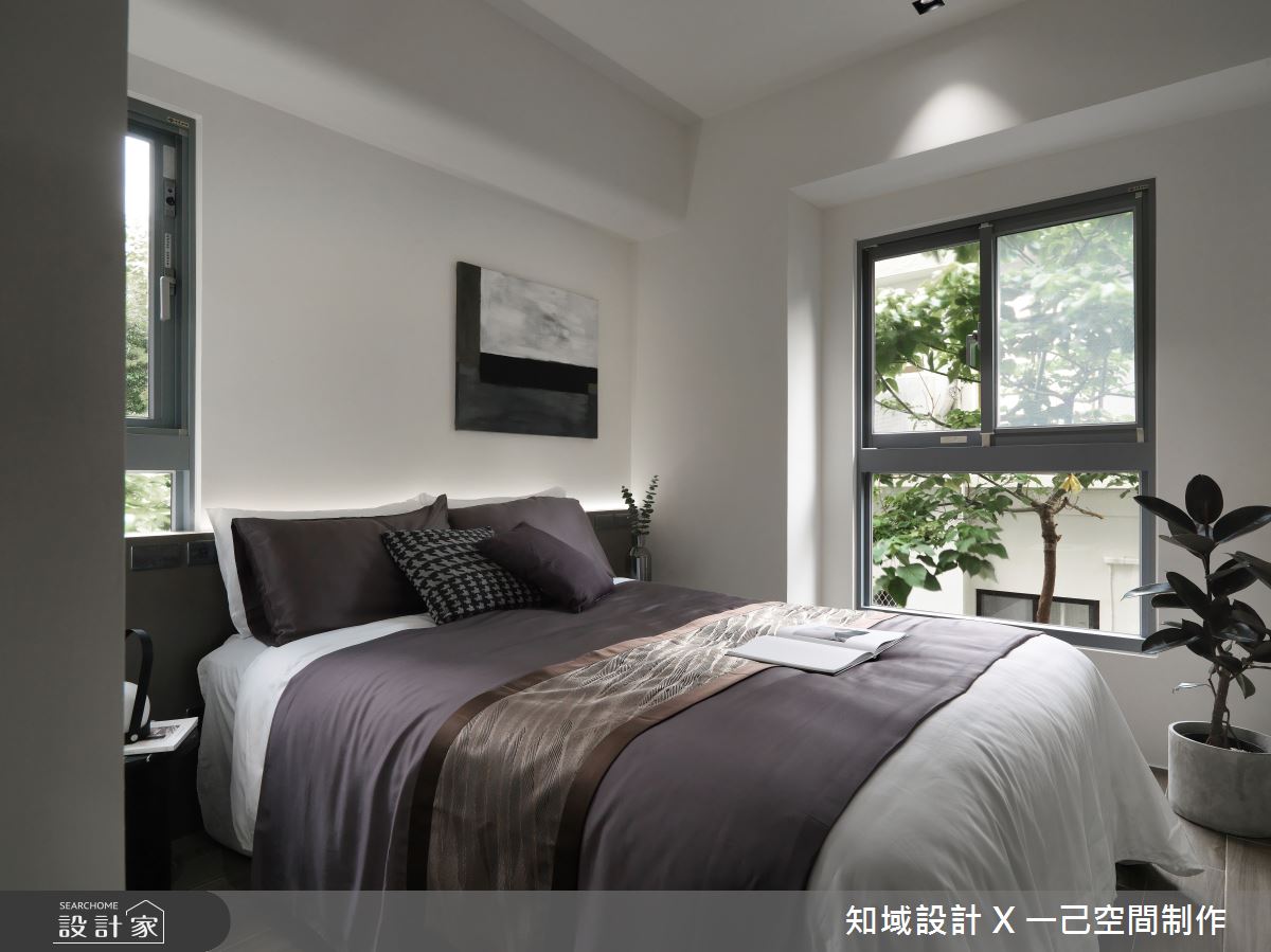 10坪新成屋(5年以下)＿現代風臥室案例圖片＿知域設計 X 一己空間制作＿一己_曼哈頓之17