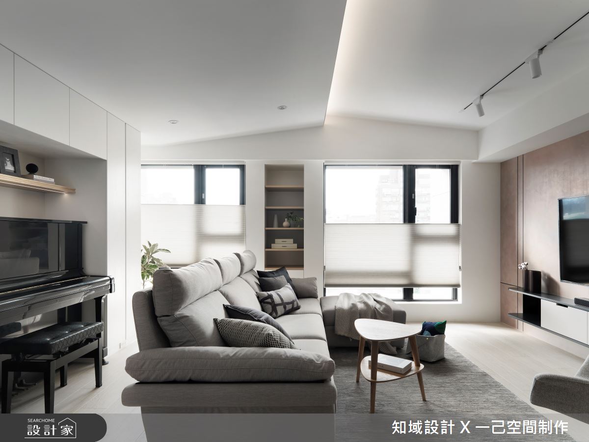 25坪新成屋(5年以下)＿北歐風客廳案例圖片＿知域設計 X 一己空間制作＿知域_曦之3