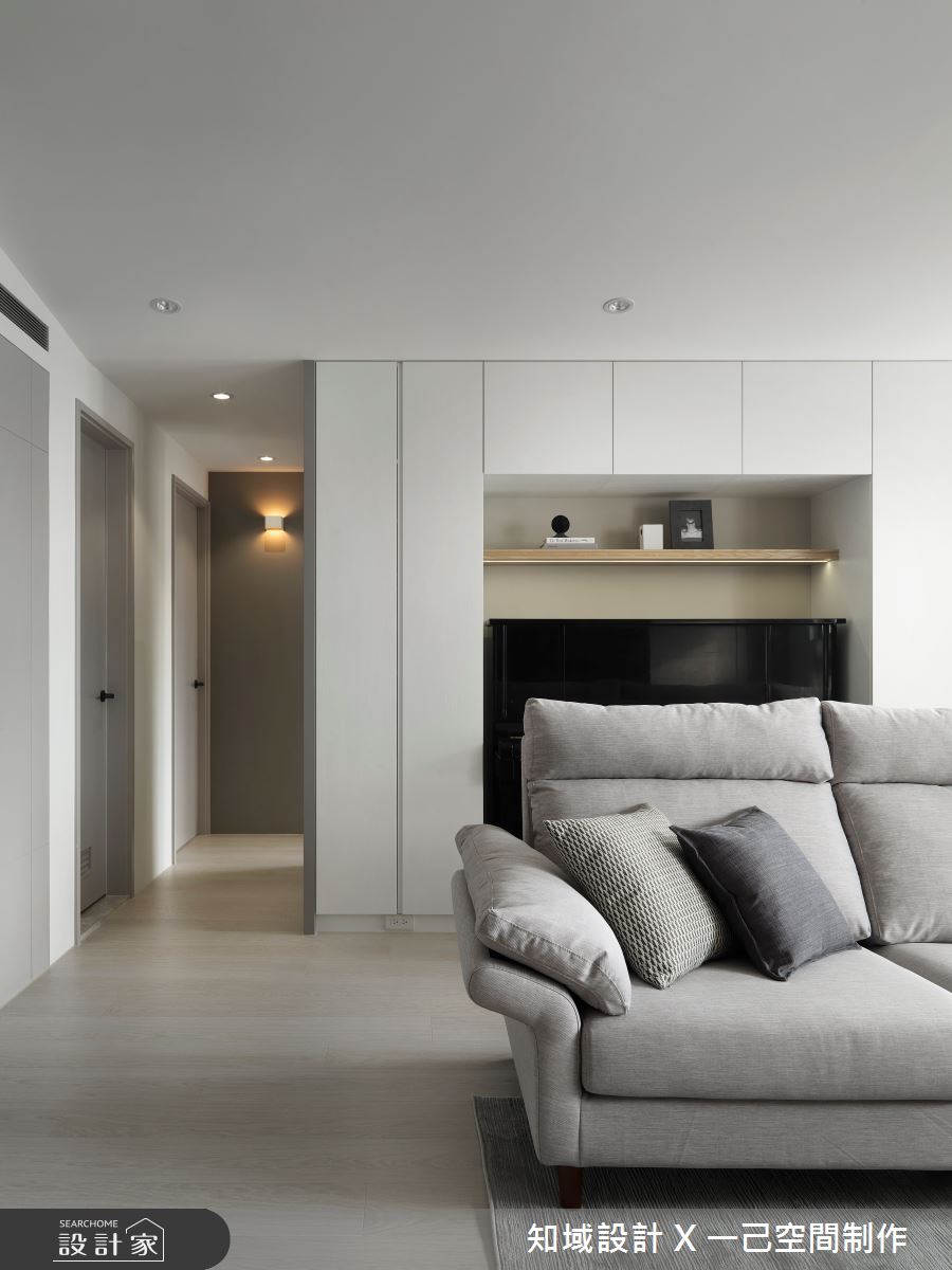 25坪新成屋(5年以下)＿北歐風客廳案例圖片＿知域設計 X 一己空間制作＿知域_曦之4