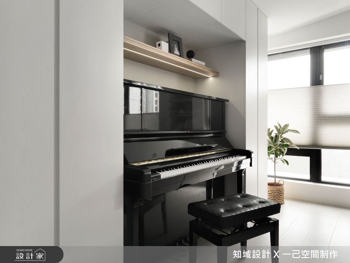 25坪新成屋(5年以下)＿北歐風客廳案例圖片＿知域設計 X 一己空間制作＿知域_曦之5