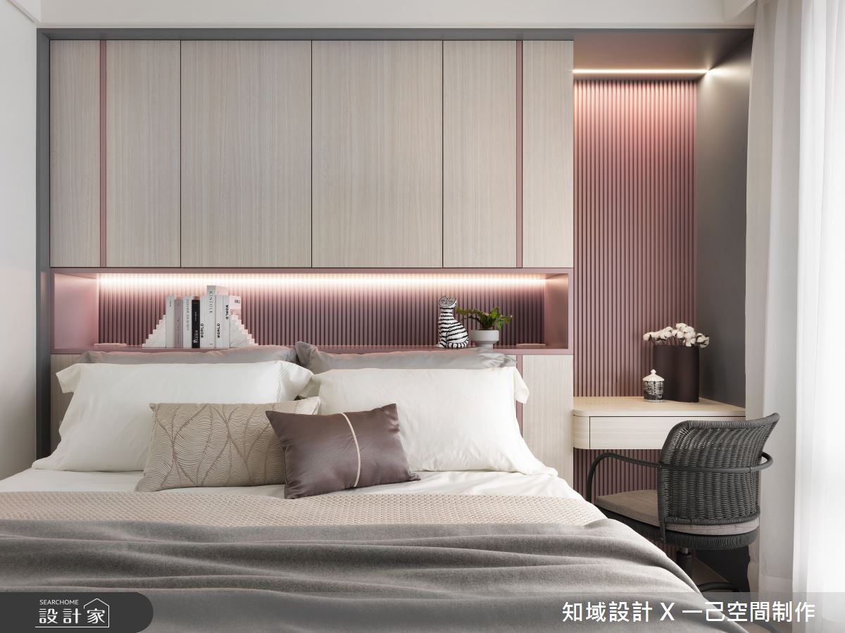 25坪新成屋(5年以下)＿北歐風臥室案例圖片＿知域設計 X 一己空間制作＿知域_曦之12