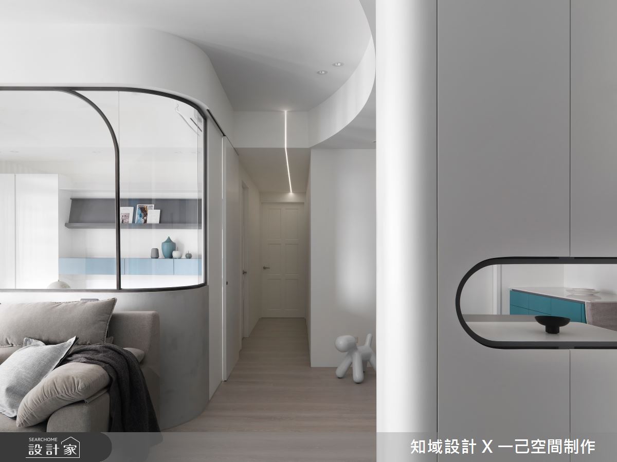17坪新成屋(5年以下)＿北歐風客廳案例圖片＿知域設計 X 一己空間制作＿知域_U Museum之5