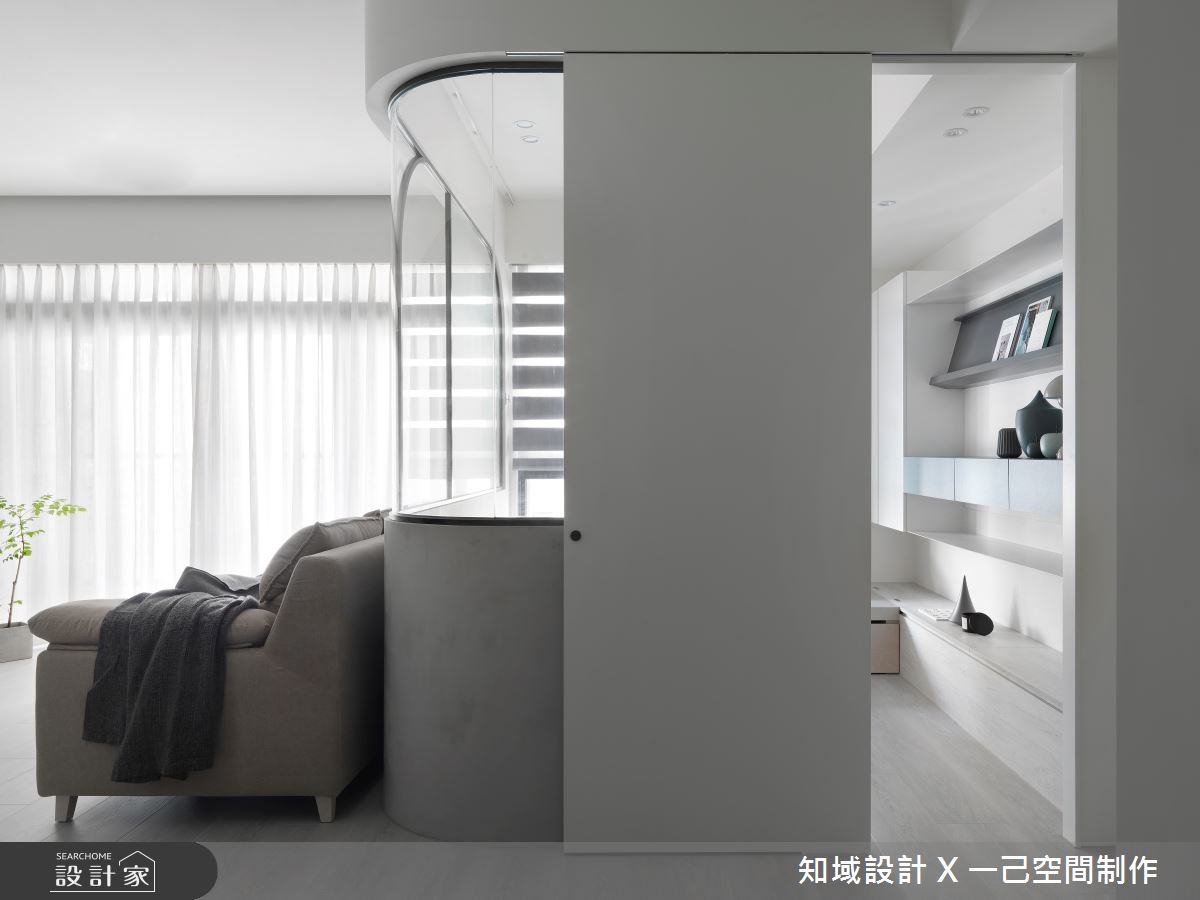 17坪新成屋(5年以下)＿北歐風客廳案例圖片＿知域設計 X 一己空間制作＿知域_U Museum之7