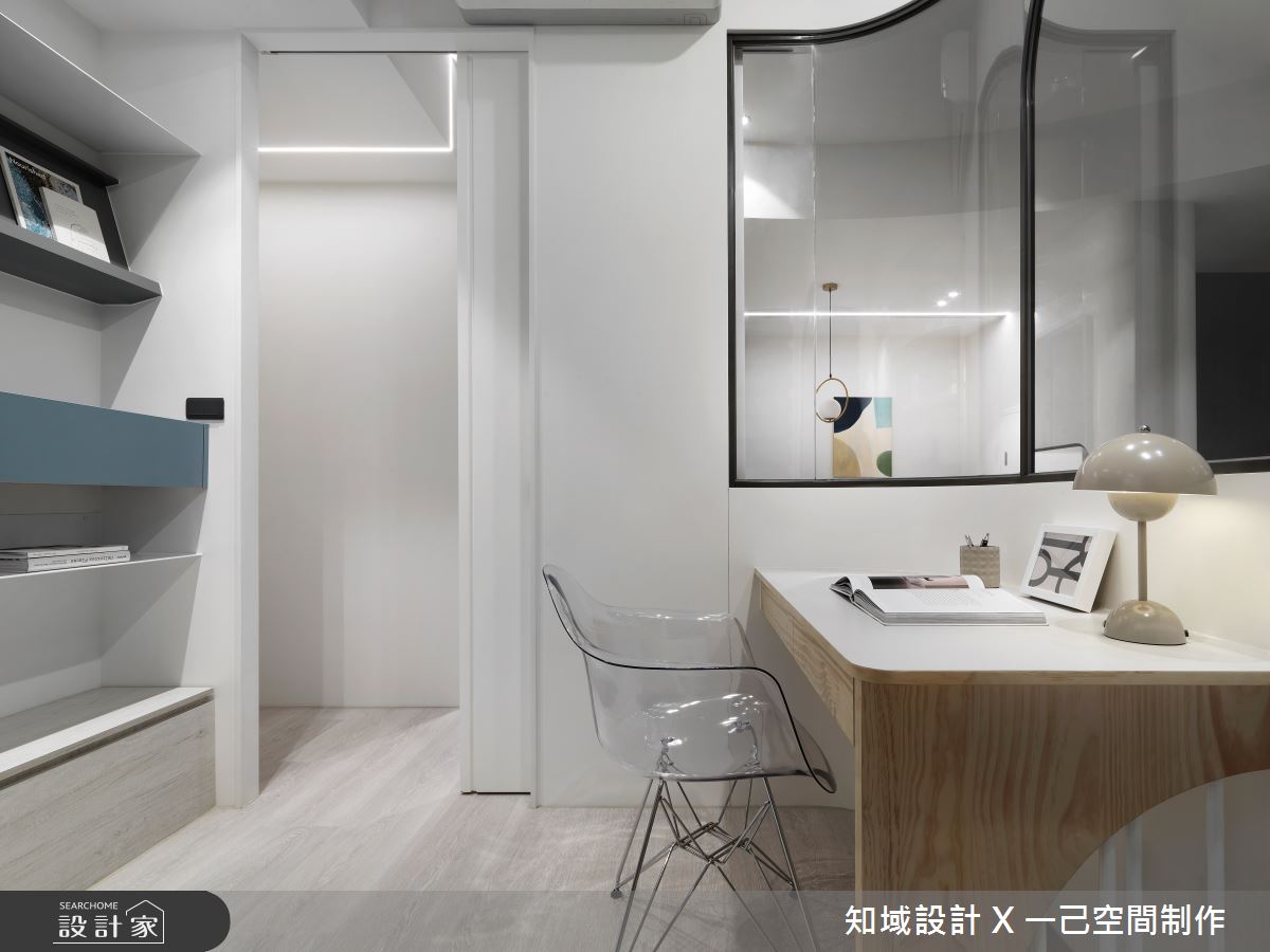 17坪新成屋(5年以下)＿北歐風書房案例圖片＿知域設計 X 一己空間制作＿知域_U Museum之11