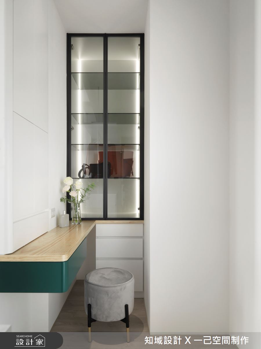 17坪新成屋(5年以下)＿北歐風更衣間案例圖片＿知域設計 X 一己空間制作＿知域_U Museum之19