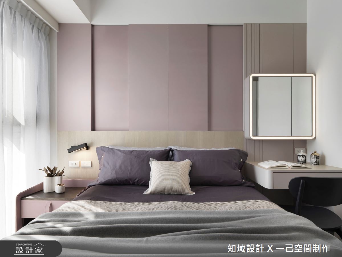 20坪新成屋(5年以下)＿北歐風臥室案例圖片＿知域設計 X 一己空間制作＿知域_Melting Clouds之15