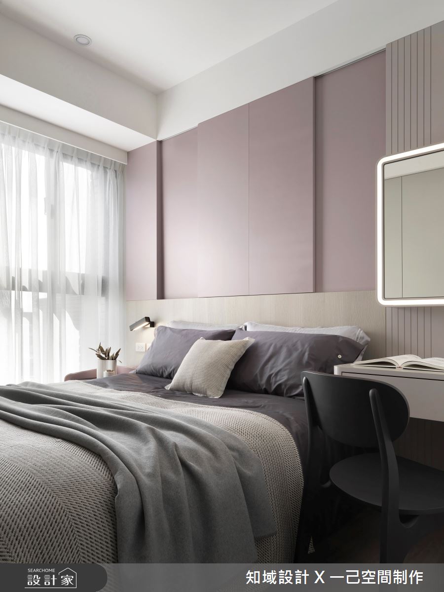 20坪新成屋(5年以下)＿北歐風臥室案例圖片＿知域設計 X 一己空間制作＿知域_Melting Clouds之14