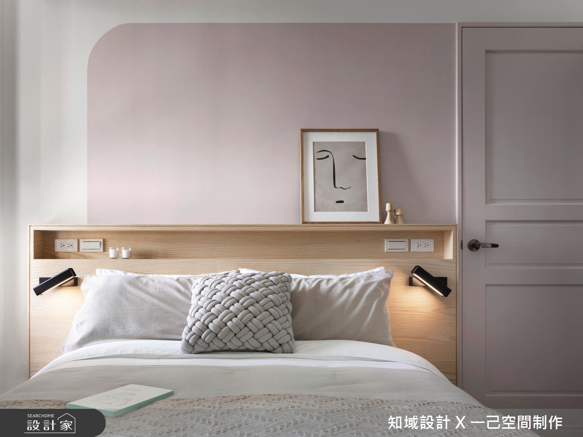 22坪新成屋(5年以下)＿北歐風臥室案例圖片＿知域設計 X 一己空間制作＿知域_LE RÊVE之11