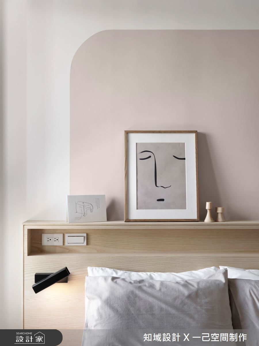 22坪新成屋(5年以下)＿北歐風臥室案例圖片＿知域設計 X 一己空間制作＿知域_LE RÊVE之12