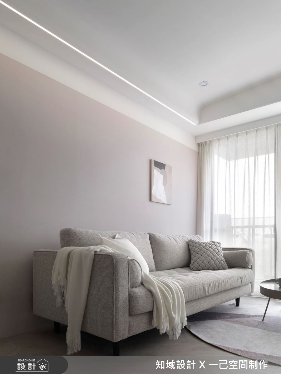 22坪新成屋(5年以下)＿北歐風客廳案例圖片＿知域設計 X 一己空間制作＿知域_LE RÊVE之9