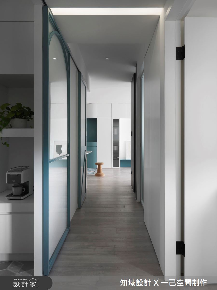 25坪中古屋(5~15年)＿混搭風走廊案例圖片＿知域設計 X 一己空間制作＿知域_Holiday Vibes之8