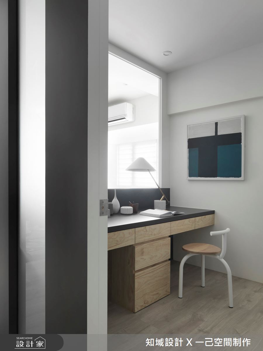 25坪中古屋(5~15年)＿混搭風書房案例圖片＿知域設計 X 一己空間制作＿知域_Holiday Vibes之11