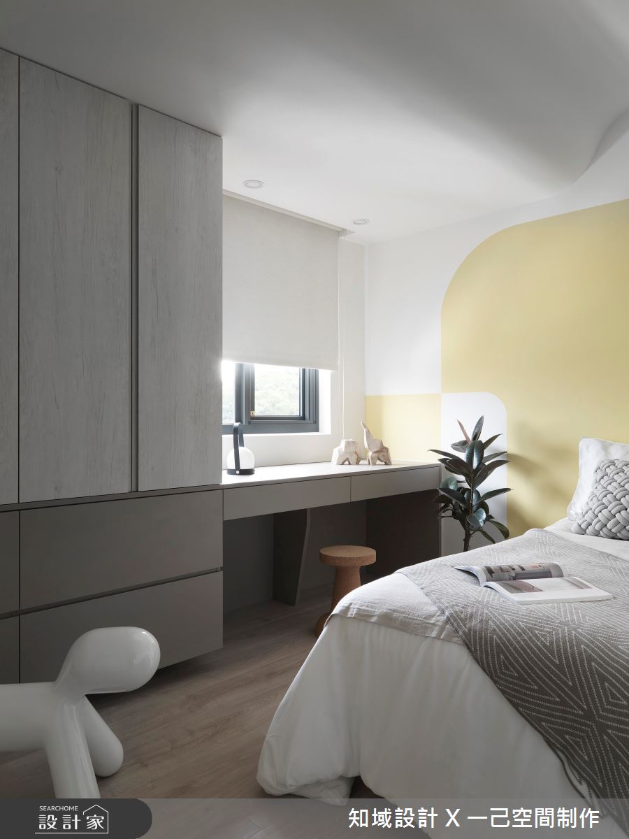 25坪中古屋(5~15年)＿混搭風臥室案例圖片＿知域設計 X 一己空間制作＿知域_Holiday Vibes之15