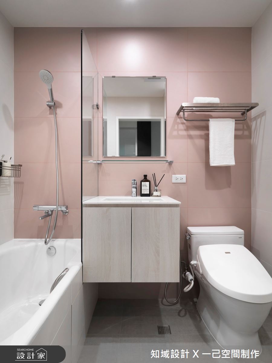 25坪中古屋(5~15年)＿混搭風浴室案例圖片＿知域設計 X 一己空間制作＿知域_Holiday Vibes之20