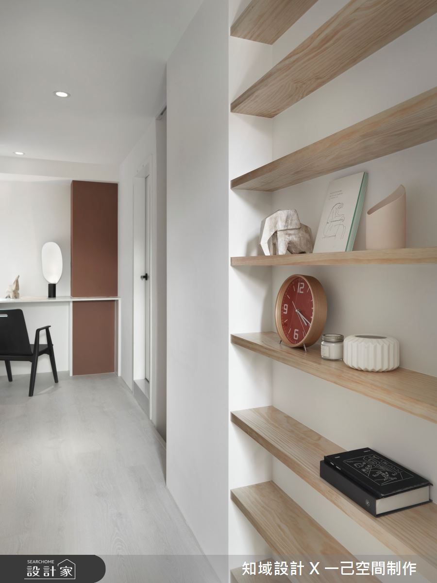 30坪中古屋(5~15年)＿北歐風臥室案例圖片＿知域設計 X 一己空間制作＿知域_Dusty Rose之20