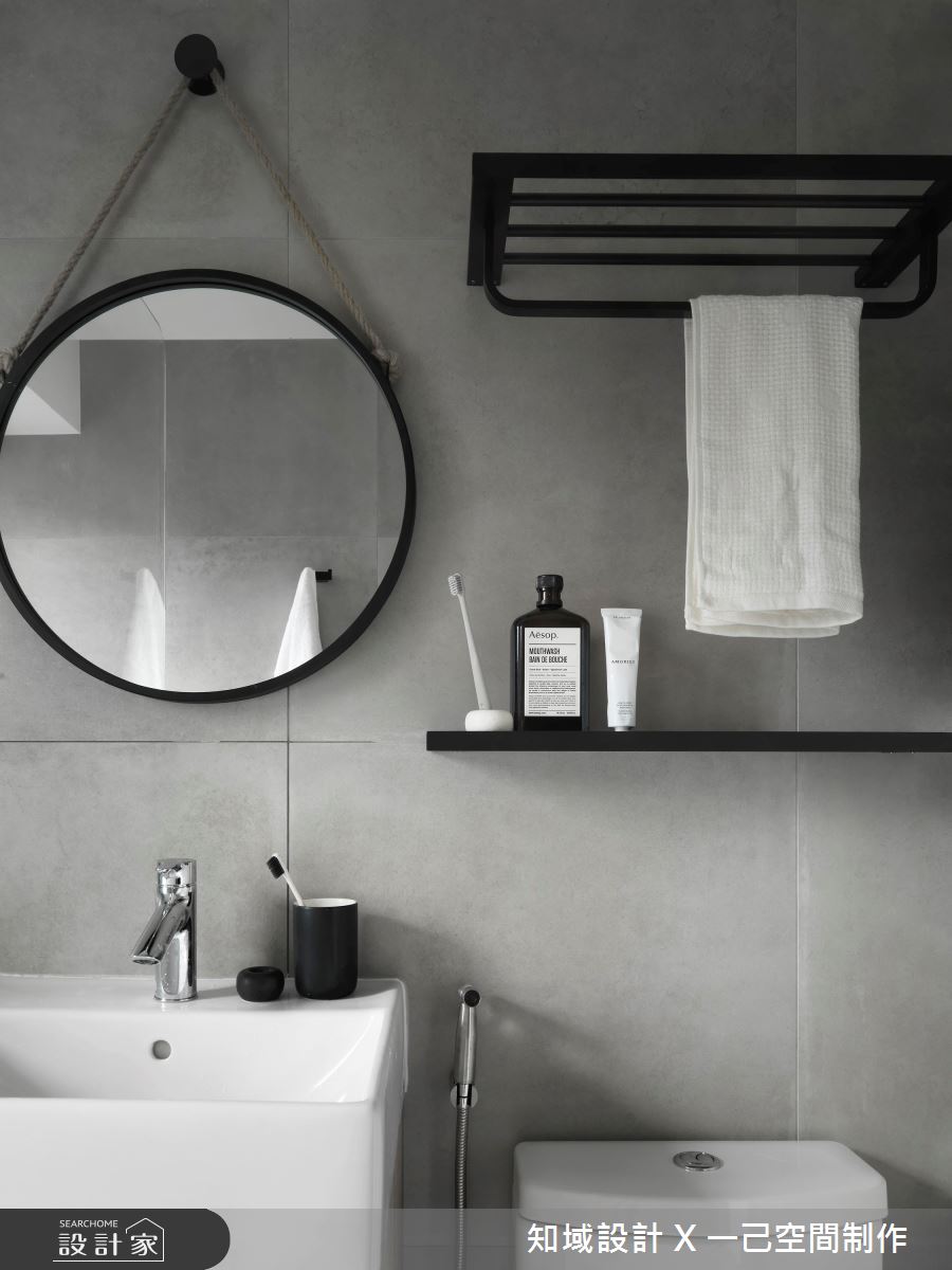 30坪中古屋(5~15年)＿北歐風臥室案例圖片＿知域設計 X 一己空間制作＿知域_Dusty Rose之22