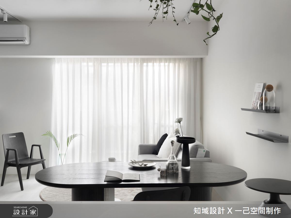 30坪中古屋(5~15年)＿北歐風餐廳案例圖片＿知域設計 X 一己空間制作＿知域_Dusty Rose之6