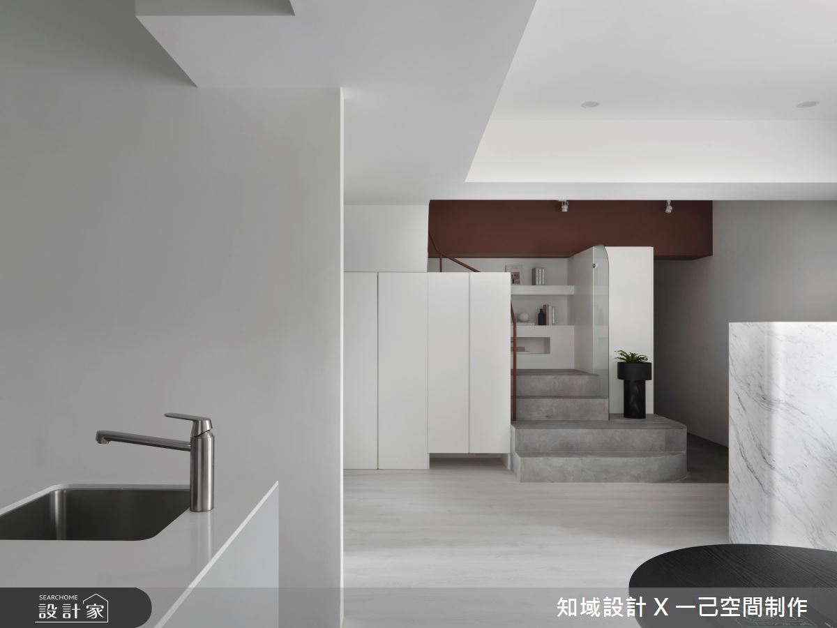 30坪中古屋(5~15年)＿北歐風客廳案例圖片＿知域設計 X 一己空間制作＿知域_Dusty Rose之7