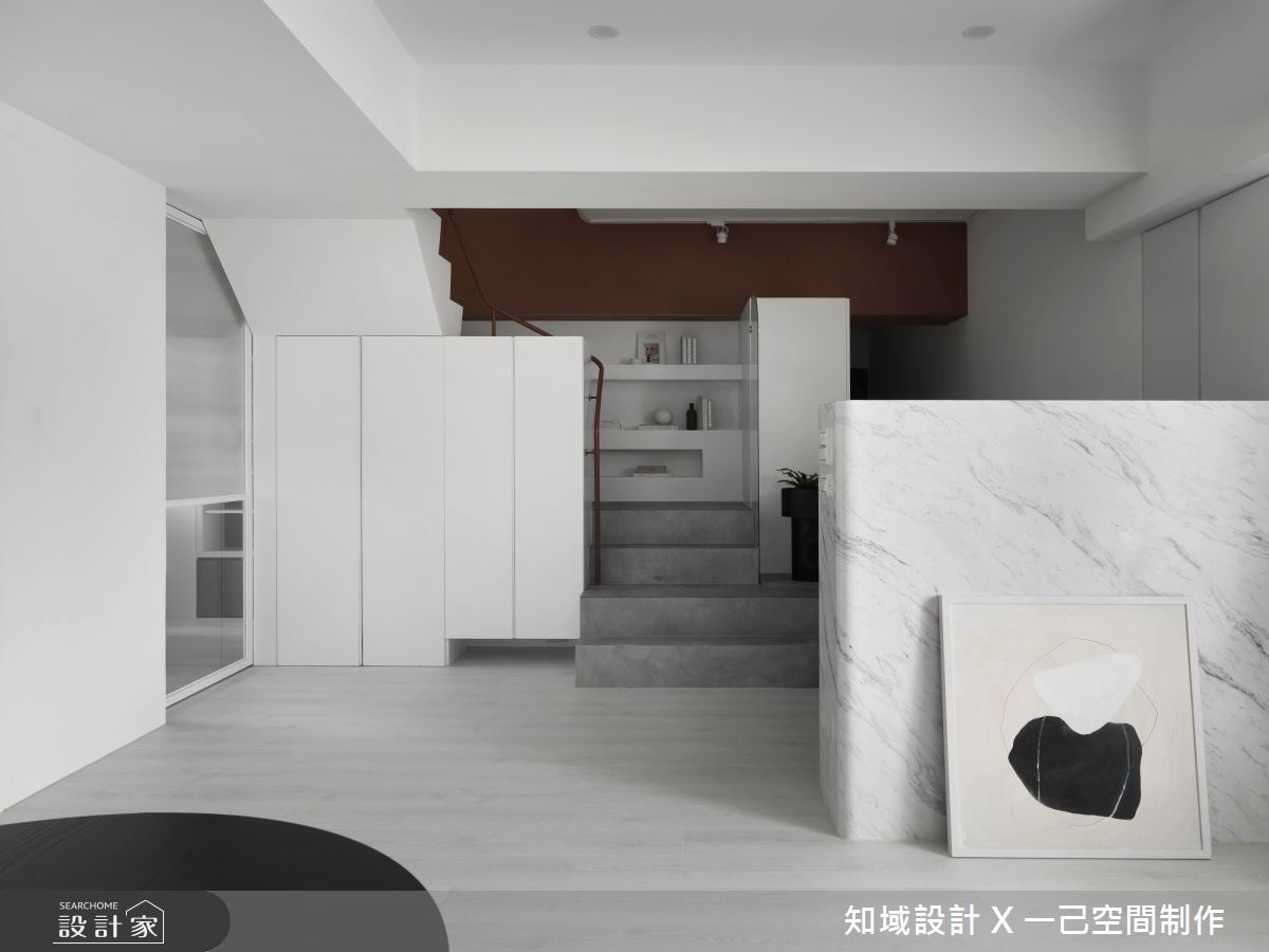 30坪中古屋(5~15年)＿北歐風客廳案例圖片＿知域設計 X 一己空間制作＿知域_Dusty Rose之8