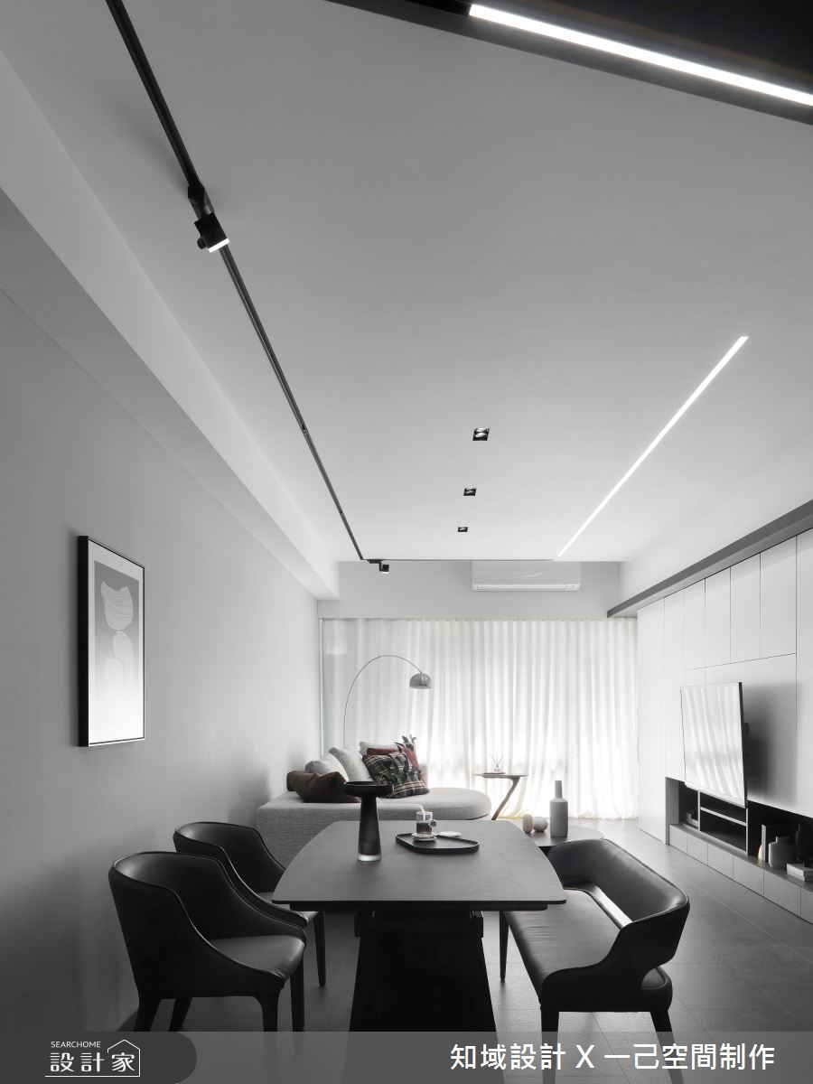 28坪新成屋(5年以下)＿現代風餐廳案例圖片＿知域設計 X 一己空間制作＿一己_Black Mica之13