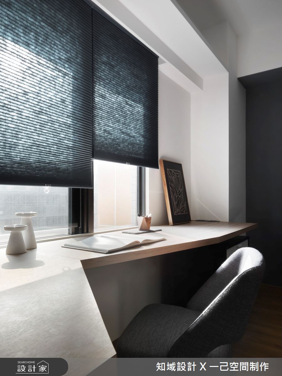 28坪新成屋(5年以下)＿現代風臥室案例圖片＿知域設計 X 一己空間制作＿一己_Black Mica之15