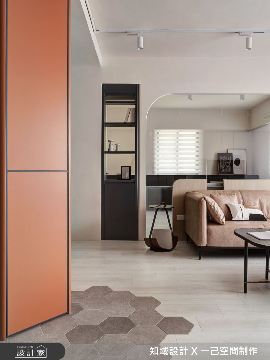 25坪老屋(16~30年)＿混搭風客廳案例圖片＿知域設計 X 一己空間制作＿知域_Le Festin之2