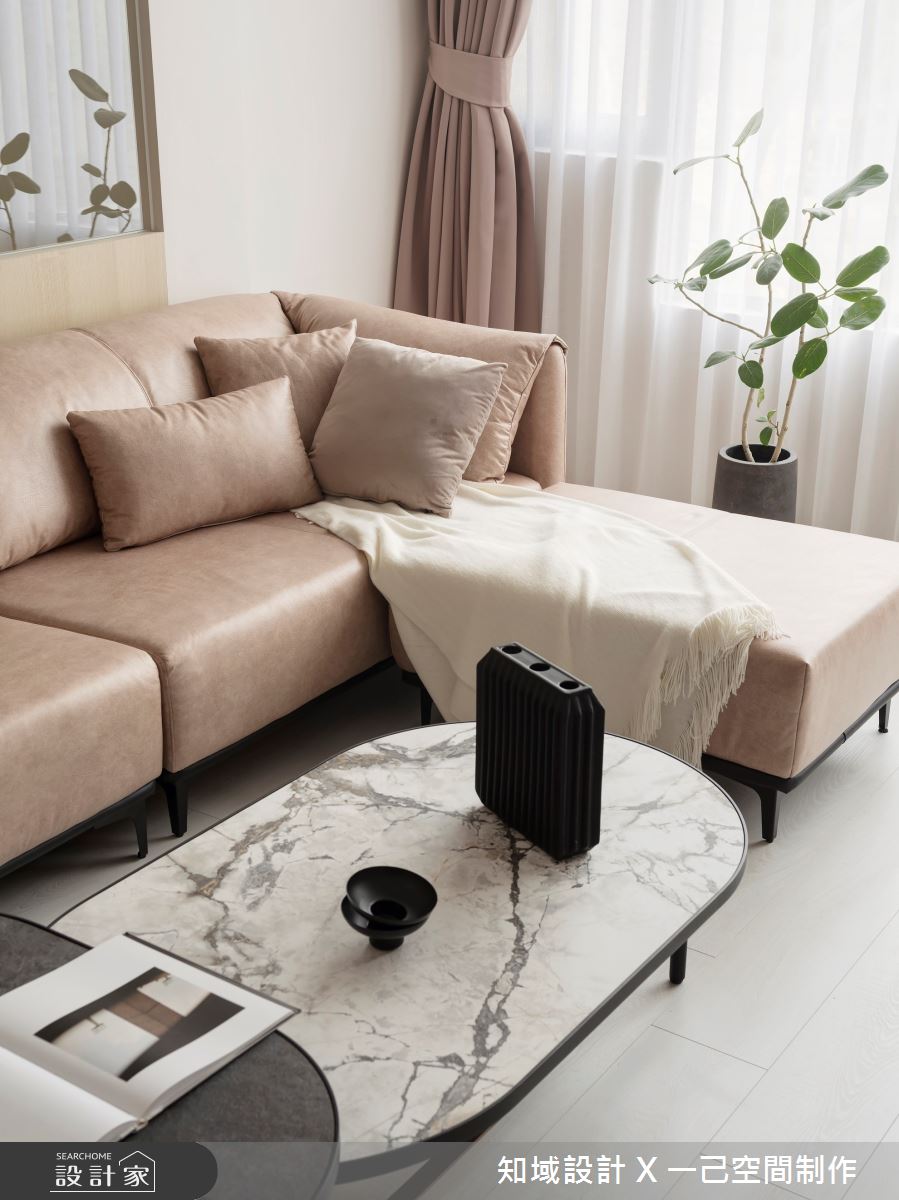 25坪老屋(16~30年)＿混搭風客廳案例圖片＿知域設計 X 一己空間制作＿知域_Le Festin之5
