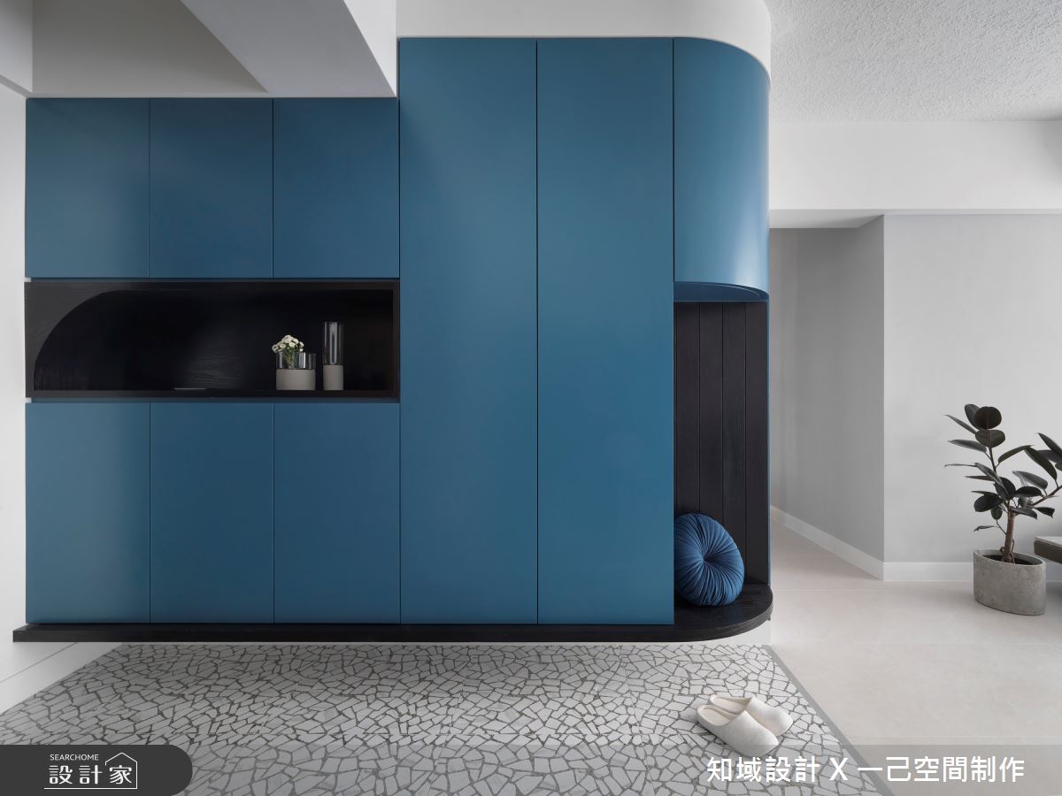 30坪中古屋(5~15年)＿混搭風玄關案例圖片＿知域設計 X 一己空間制作＿知域_Homeward之1