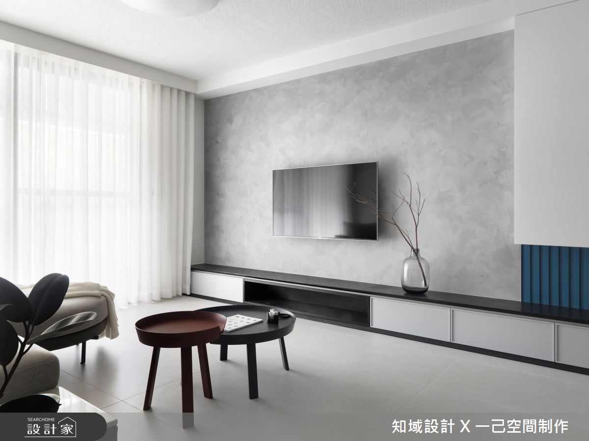 30坪中古屋(5~15年)＿混搭風客廳案例圖片＿知域設計 X 一己空間制作＿知域_Homeward之4