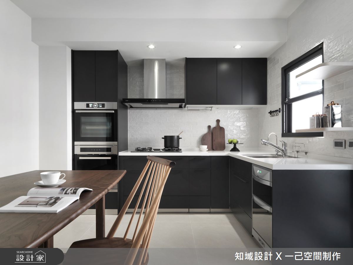 30坪中古屋(5~15年)＿混搭風廚房案例圖片＿知域設計 X 一己空間制作＿知域_Homeward之9