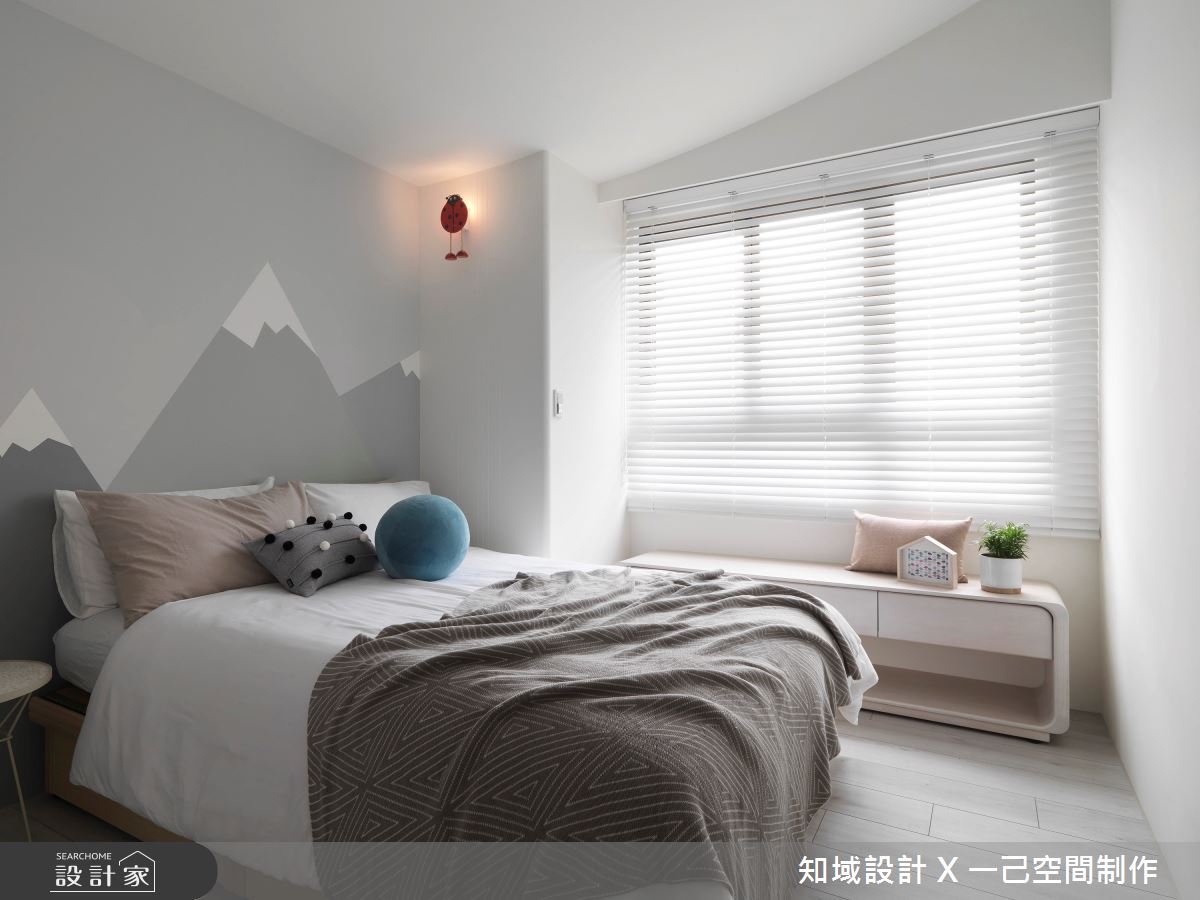 30坪新成屋(5年以下)＿北歐風臥室臥榻案例圖片＿知域設計 X 一己空間制作＿知域_Warm Story之14