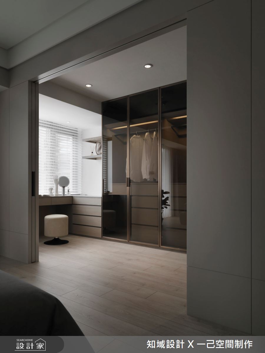 40坪中古屋(5~15年)＿現代風更衣間案例圖片＿知域設計 X 一己空間制作＿一己_Pura Vida之21
