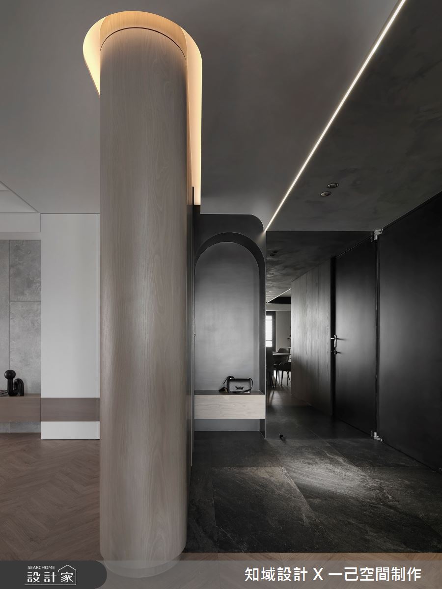 40坪中古屋(5~15年)＿現代風玄關案例圖片＿知域設計 X 一己空間制作＿一己_Pura Vida之3