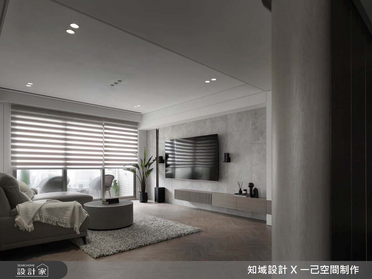 40坪中古屋(5~15年)＿現代風客廳案例圖片＿知域設計 X 一己空間制作＿一己_Pura Vida之5