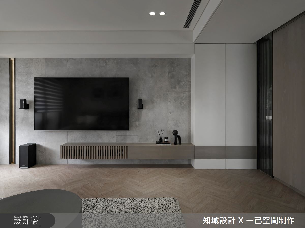 40坪中古屋(5~15年)＿現代風客廳案例圖片＿知域設計 X 一己空間制作＿一己_Pura Vida之4