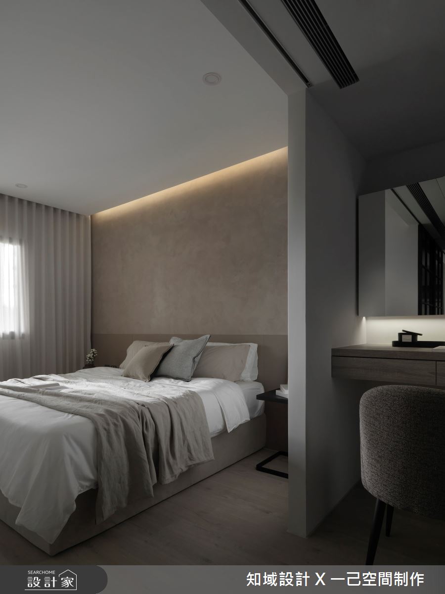27坪中古屋(5~15年)＿混搭風臥室案例圖片＿知域設計 X 一己空間制作＿一己_質醞之15