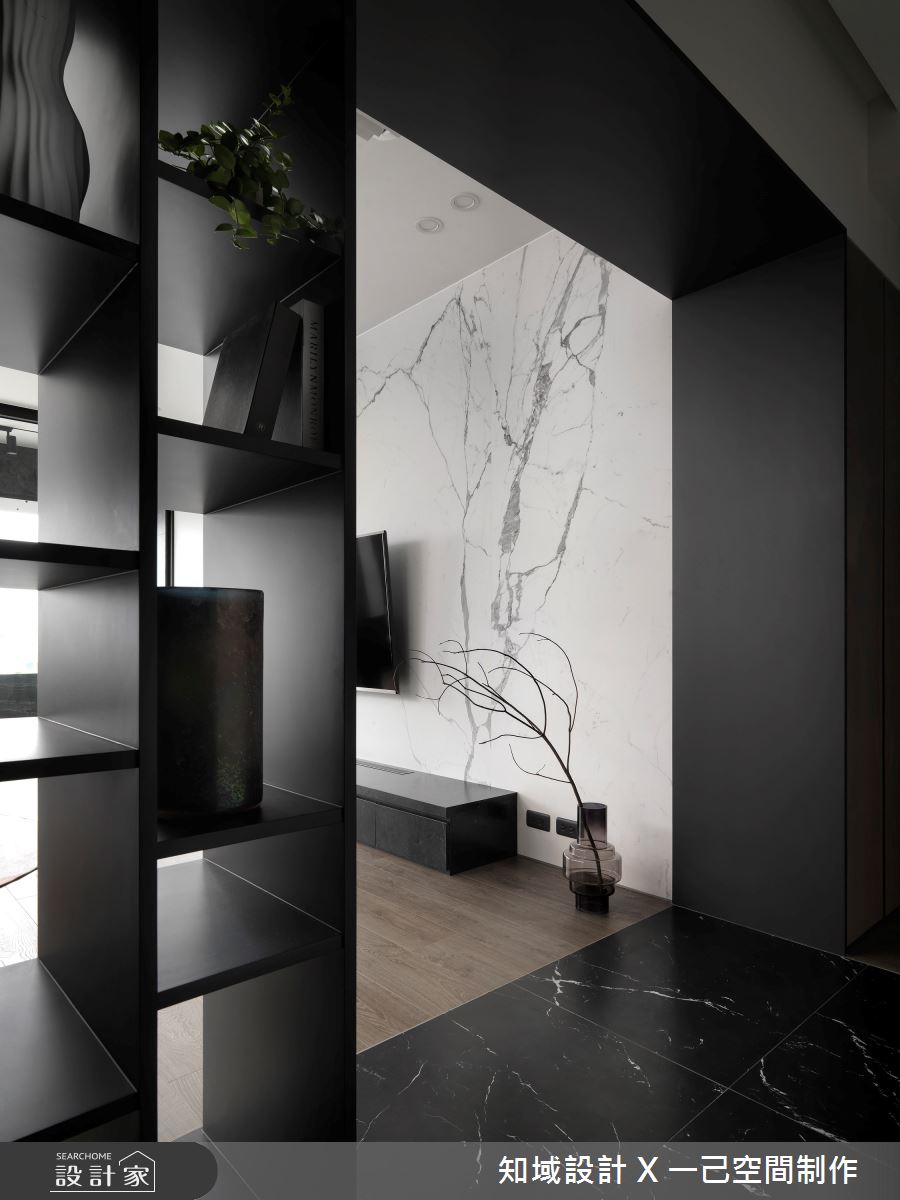 27坪中古屋(5~15年)＿混搭風玄關案例圖片＿知域設計 X 一己空間制作＿一己_質醞之2