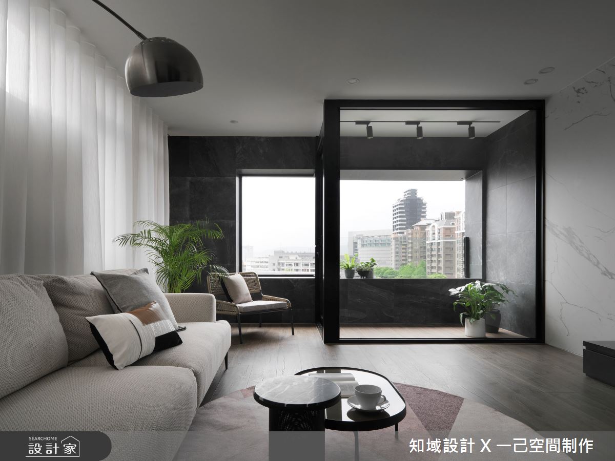 27坪中古屋(5~15年)＿混搭風客廳案例圖片＿知域設計 X 一己空間制作＿一己_質醞之4