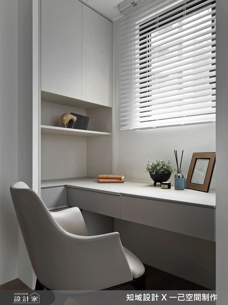 30坪新成屋(5年以下)＿混搭風臥室書房工作區案例圖片＿知域設計 X 一己空間制作＿知域_In Between之14