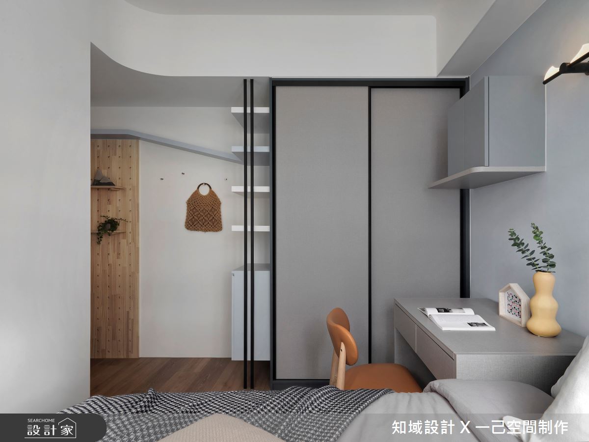 30坪新成屋(5年以下)＿混搭風臥室客房案例圖片＿知域設計 X 一己空間制作＿知域_In Between之18