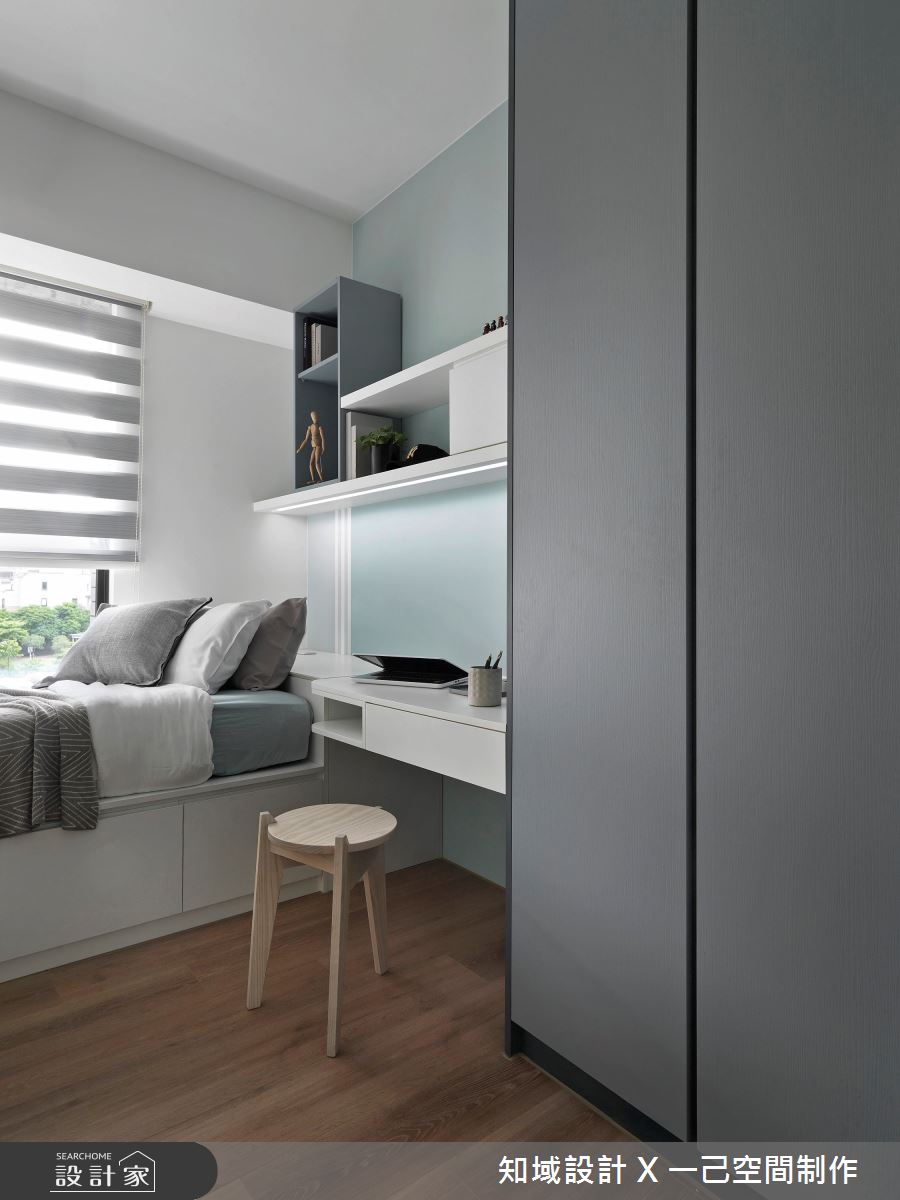 30坪新成屋(5年以下)＿混搭風臥室客房案例圖片＿知域設計 X 一己空間制作＿知域_In Between之19