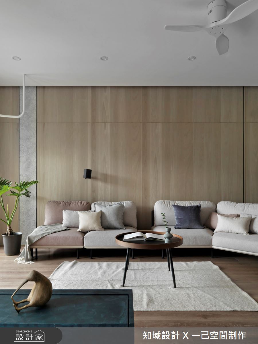 30坪新成屋(5年以下)＿混搭風客廳案例圖片＿知域設計 X 一己空間制作＿知域_In Between之7