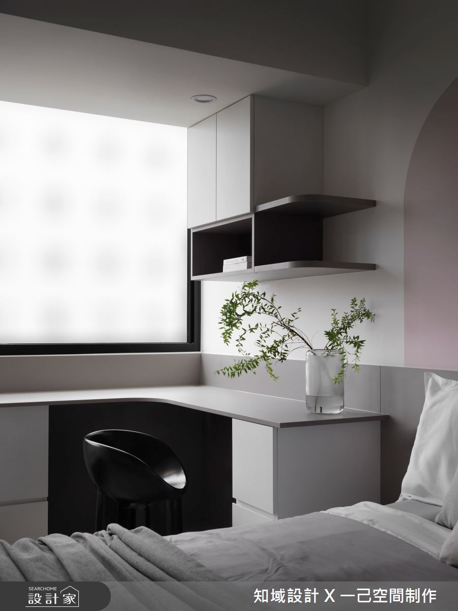 45坪老屋(16~30年)＿混搭風臥室案例圖片＿知域設計 X 一己空間制作＿一己_11° BLACK之26