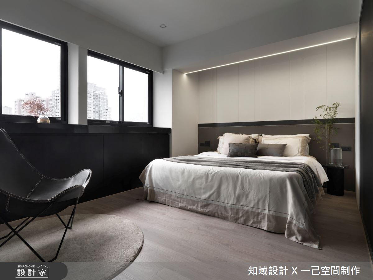 45坪老屋(16~30年)＿混搭風臥室案例圖片＿知域設計 X 一己空間制作＿一己_11° BLACK之20