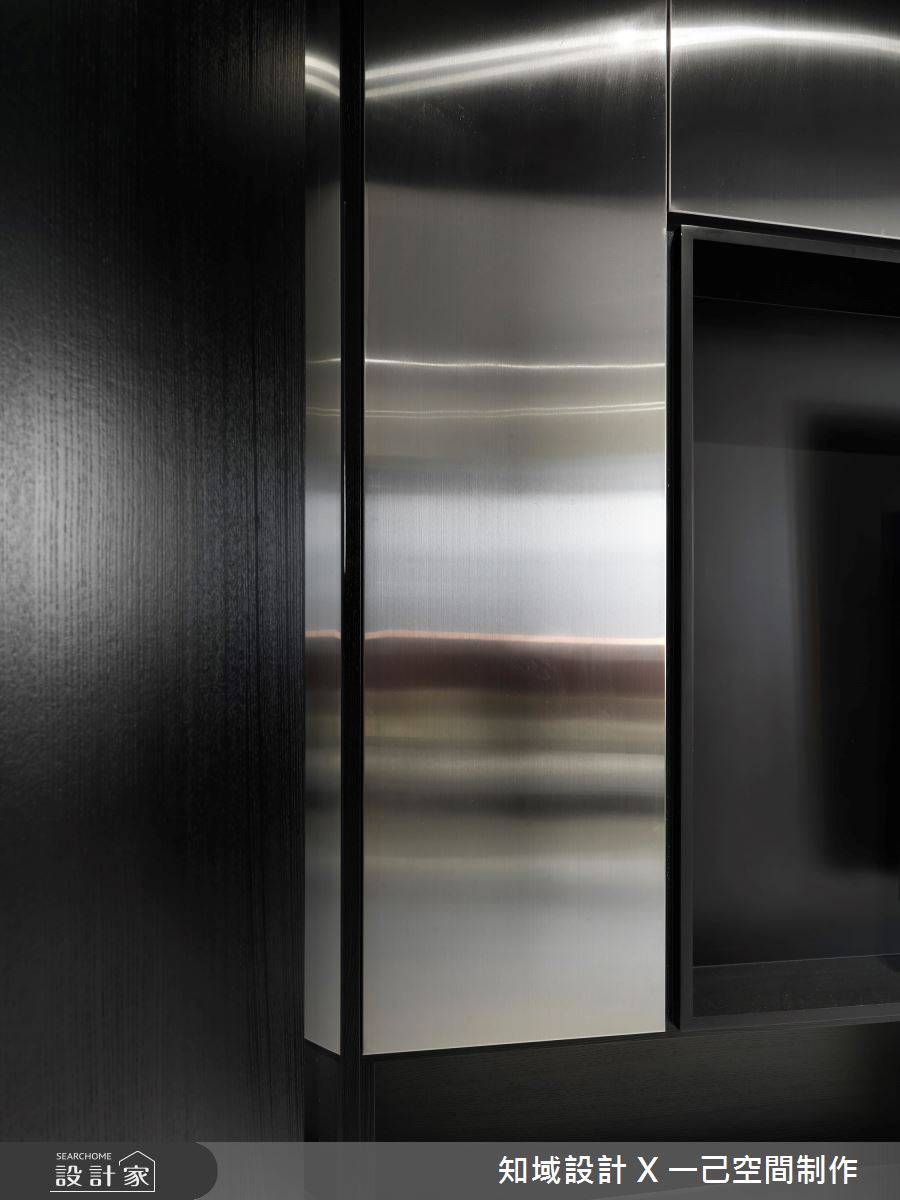 45坪老屋(16~30年)＿混搭風客廳案例圖片＿知域設計 X 一己空間制作＿一己_11° BLACK之8