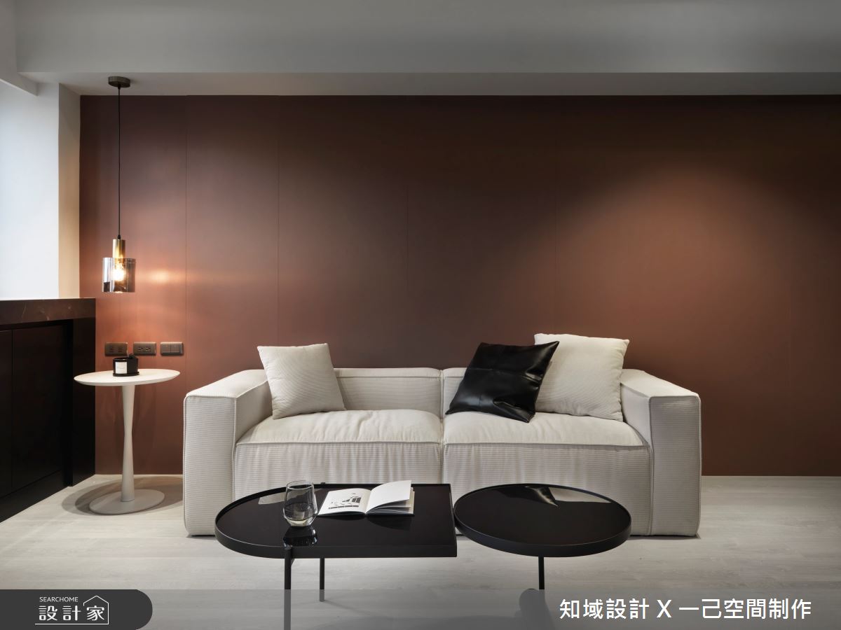 45坪老屋(16~30年)＿混搭風客廳案例圖片＿知域設計 X 一己空間制作＿一己_11° BLACK之4