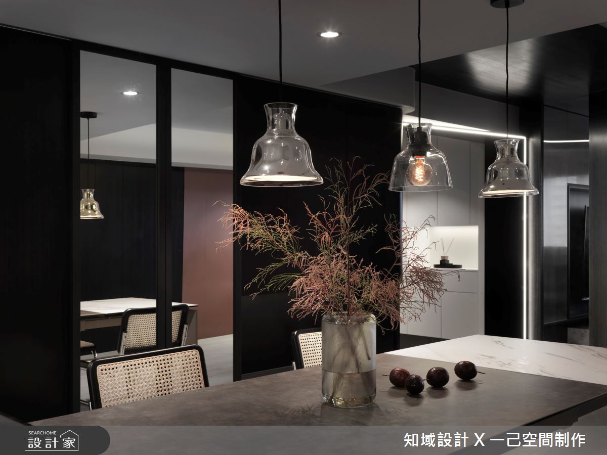 45坪老屋(16~30年)＿混搭風餐廳案例圖片＿知域設計 X 一己空間制作＿一己_11° BLACK之13