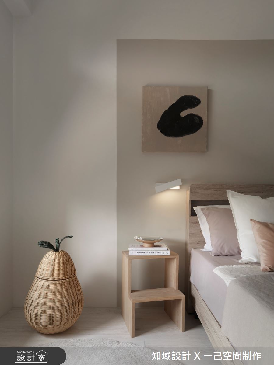 24坪新成屋(5年以下)＿北歐風臥室案例圖片＿知域設計 X 一己空間制作＿知域_Taupe Pink之19