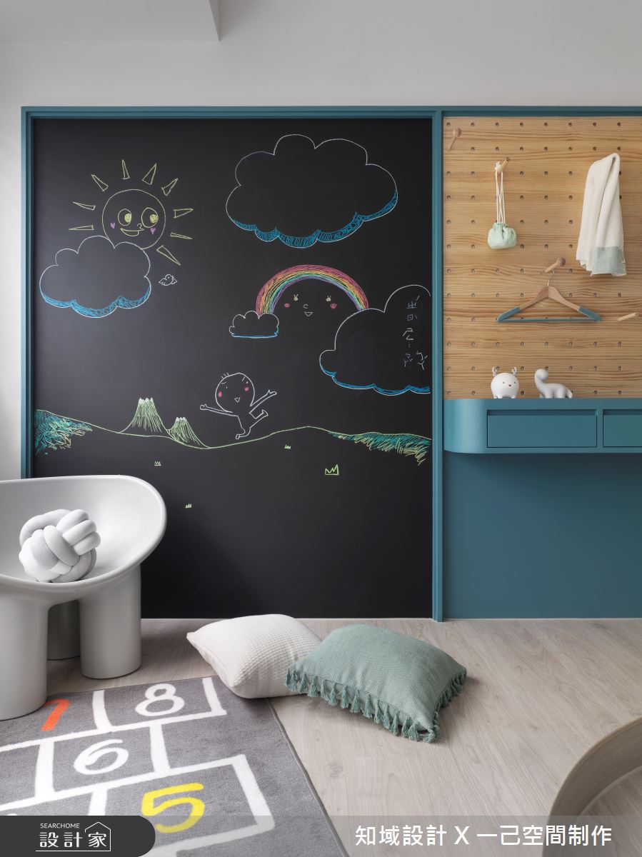 36坪中古屋(5~15年)＿北歐風兒童房兒童房案例圖片＿知域設計 X 一己空間制作＿知域_穗之22